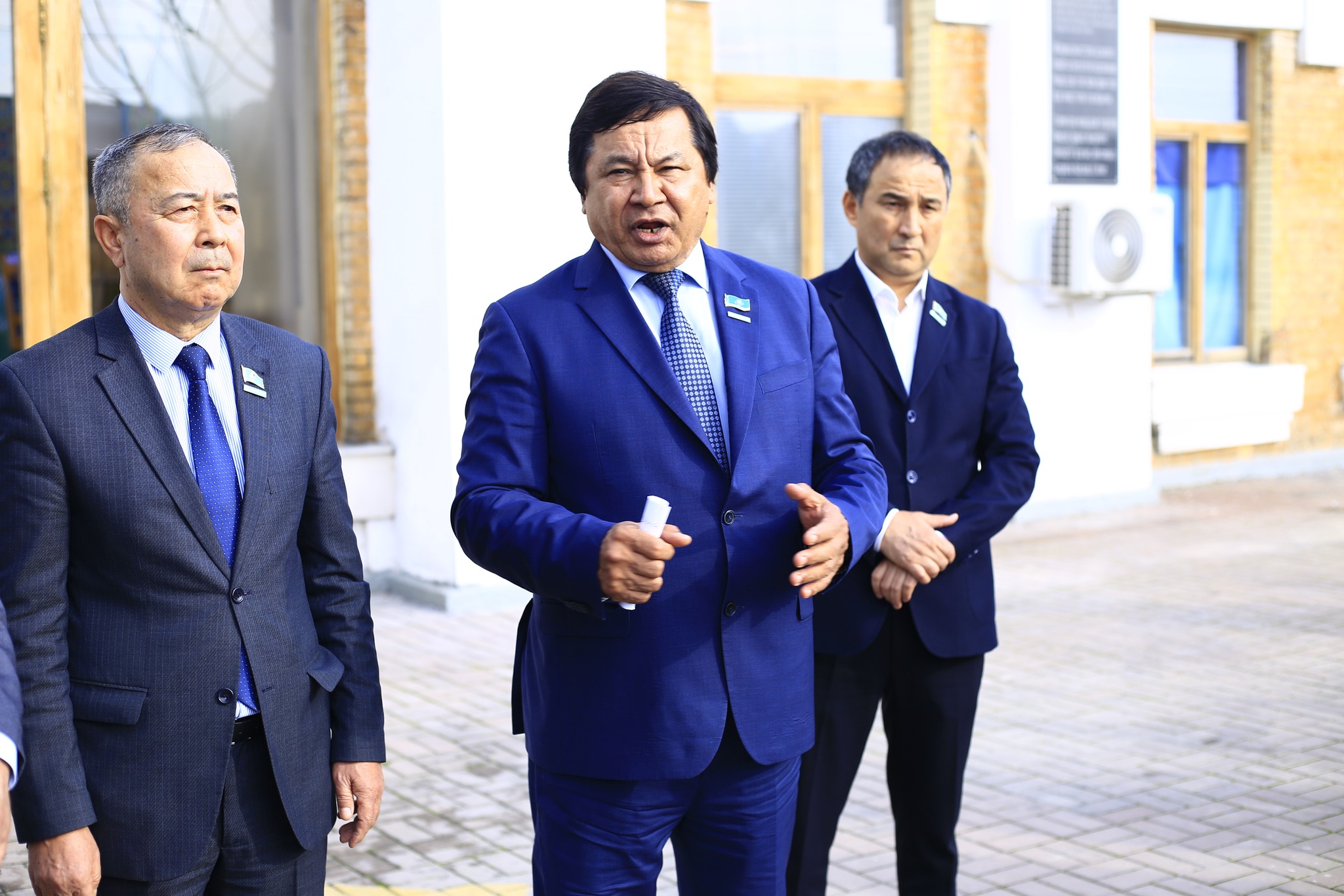 Арыс қаласында теміржолшылармен кездесу өтті