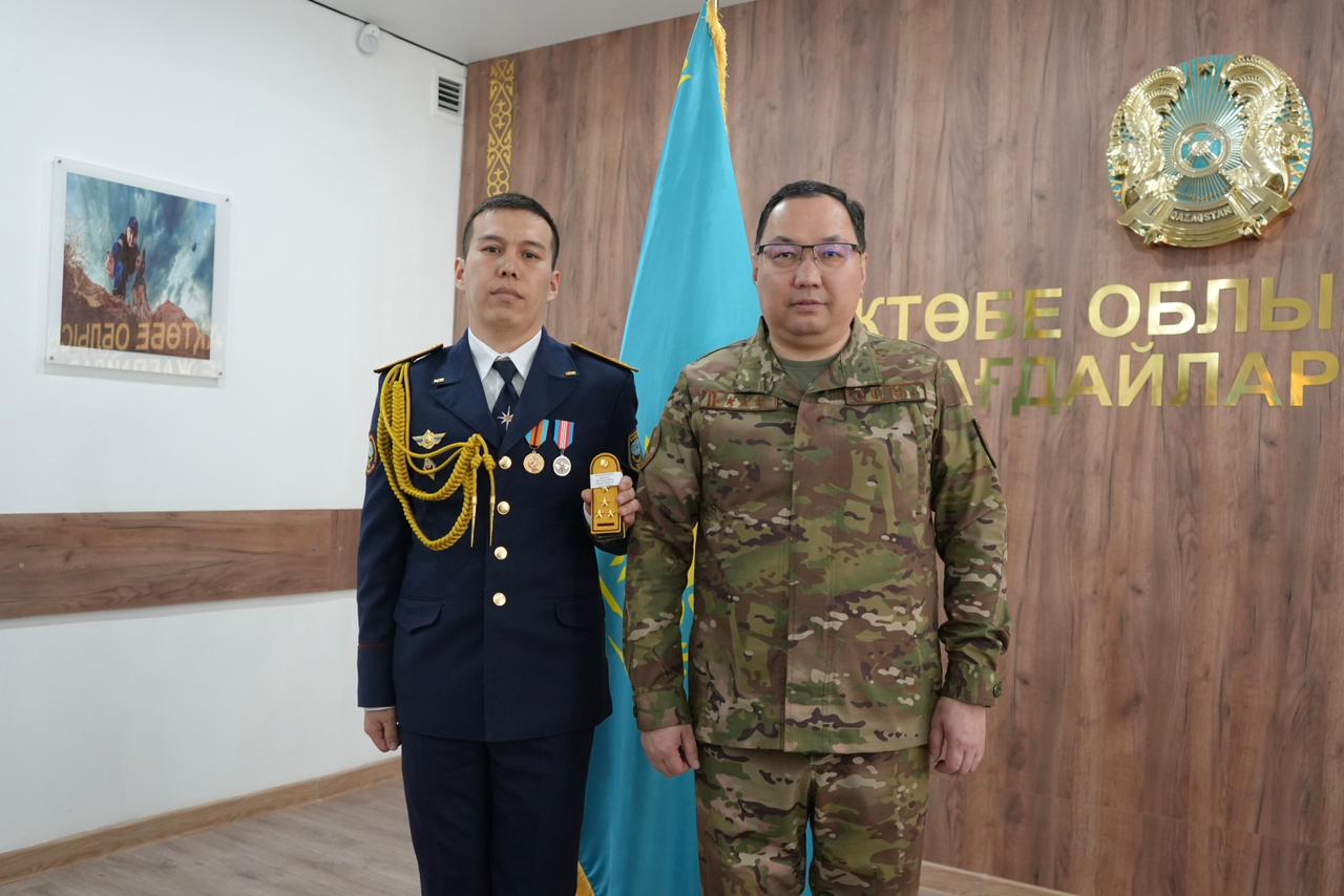 Ақтөбе облысы ТЖД қызметкерлеріне арнайы атақ берілді