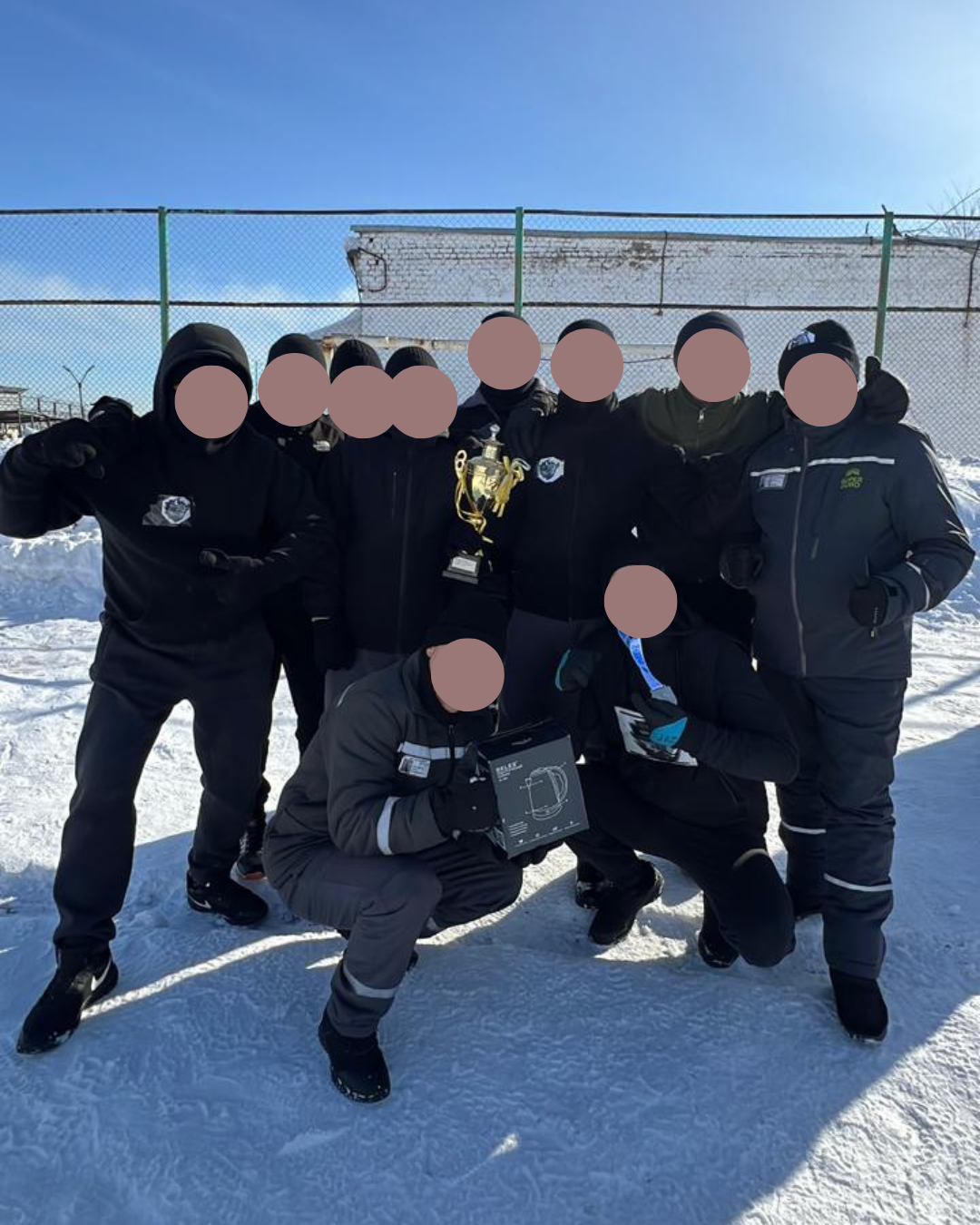 В учреждении №64 прошла зимняя спортивная спартакиада