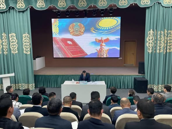 Жаңа конституция жобасы аудандық білім саласы өкілдерімен талқыланды