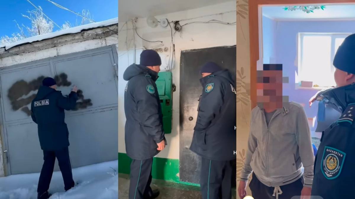 Учаскелік полиция инспекторларының бір күні – қауіпсіздікке бағытталған қызмет