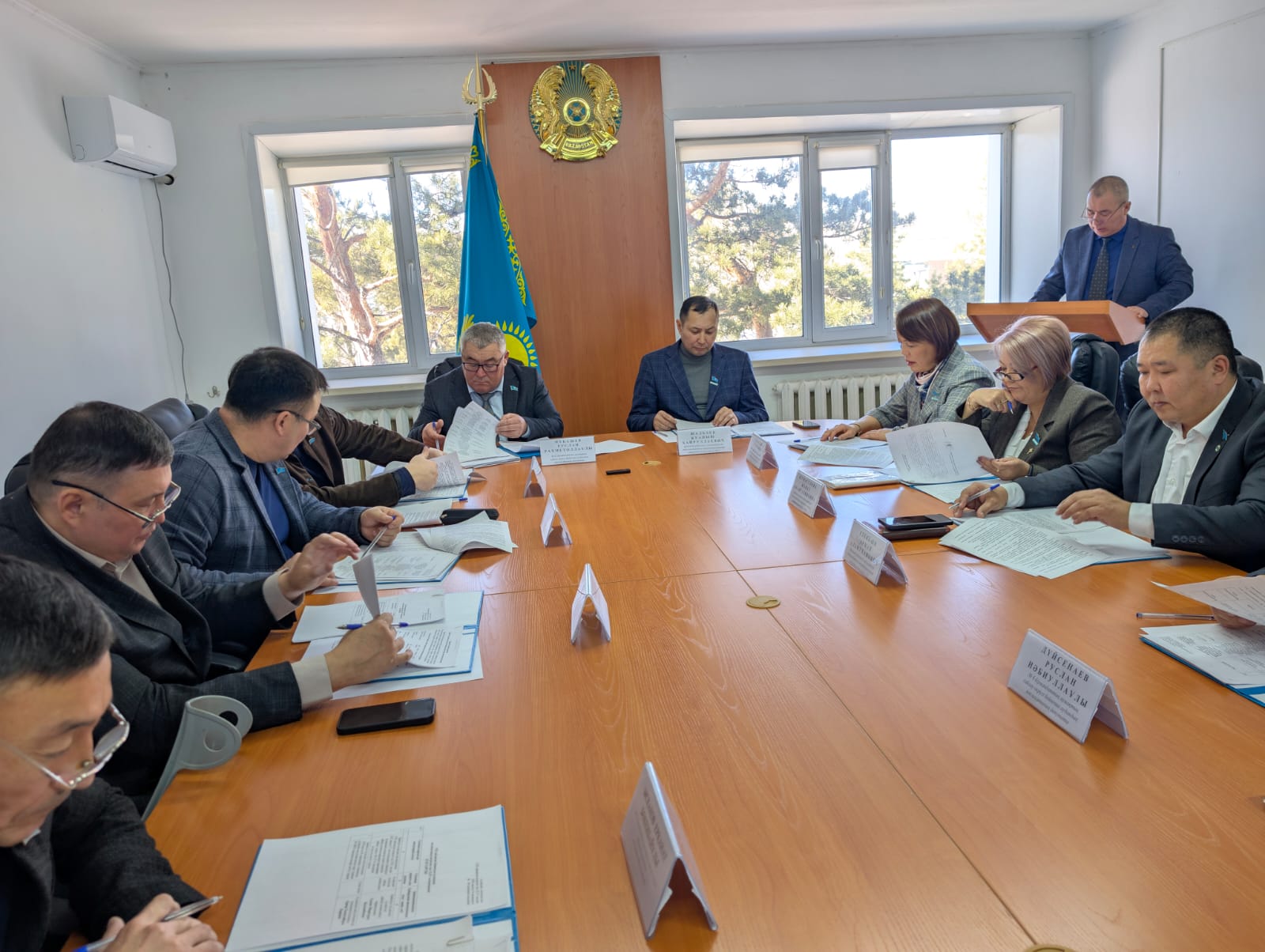 16 ақпан күні Баянауыл аудандық мәслихатының кезектен тыс ХLIV сессиясы өтті.