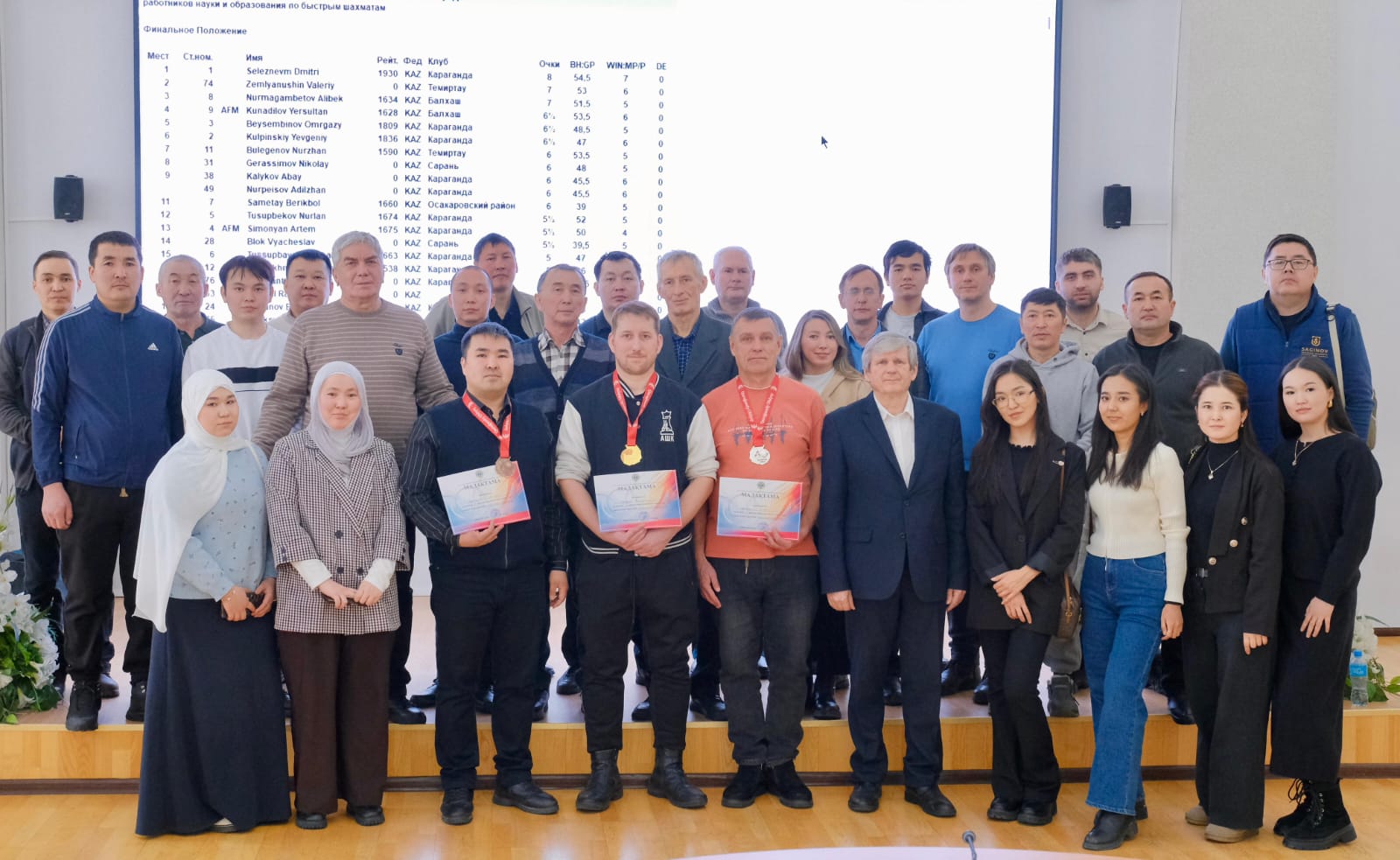 2026 жылғы 14 ақпанда Қарағанды қаласында Қазақстан Республикасы Парламентінің Сенаты бастамасымен ұйымдастырылған «Senat Open» 3-ші ашық кубогының 1/8 финалы өтті.