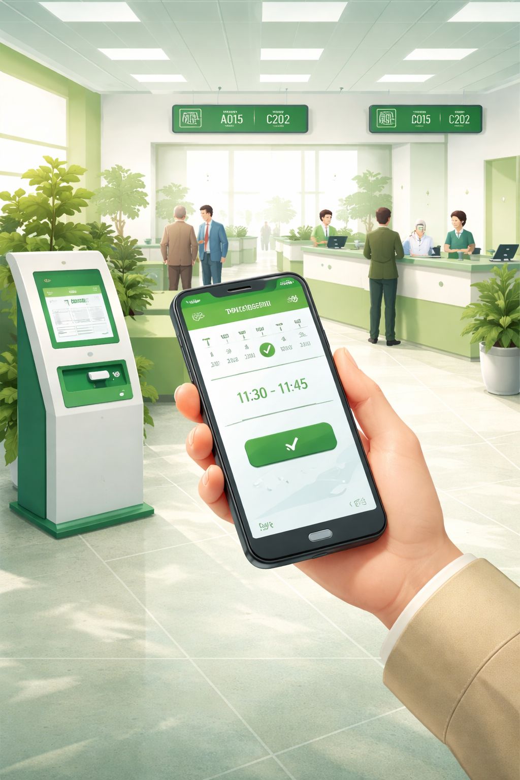 Курчатов қаласында электрондық кезекке талондарды алдын ала брондау бойынша пилоттық жоба іске қосылады