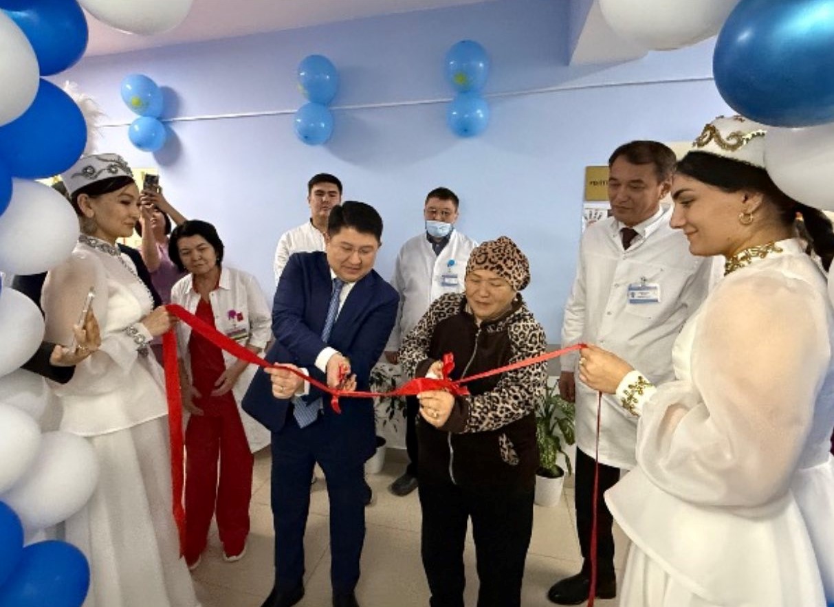 Таразда онкологияға қарсы күресте жаңа кезең: жоғары технологиялық томограф пен рентгенотерапиялық аппарат іске қосылды