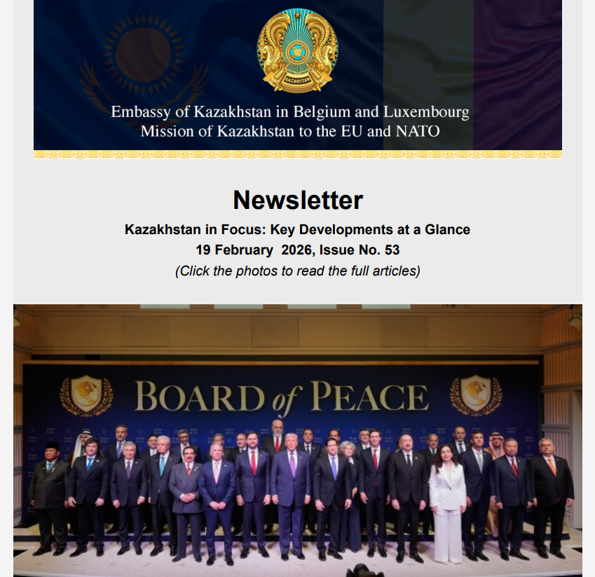 Newsletter Kazakhstan - 19.02.2026