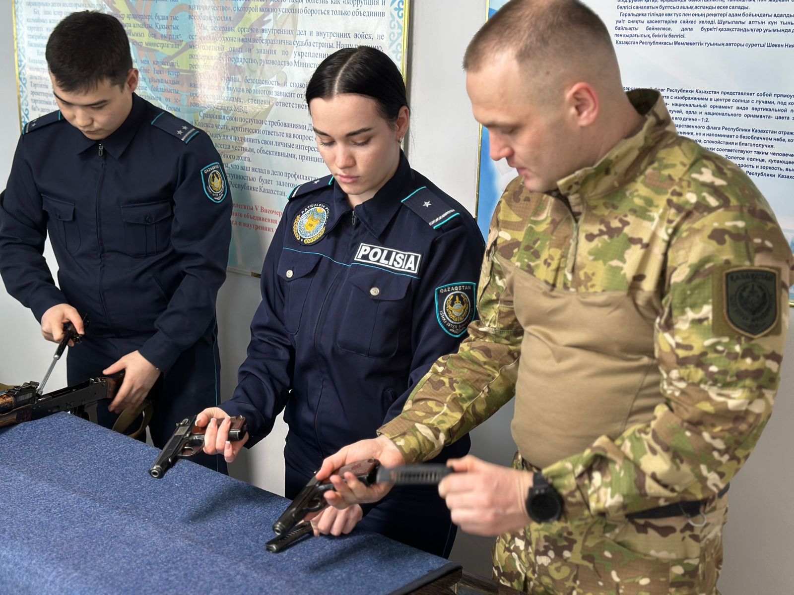 Сіздің қауіпсіздігіңіз — олардың жұмысы: СҚО-да полицейлердің білімі мен дағдылары нығайтылуда