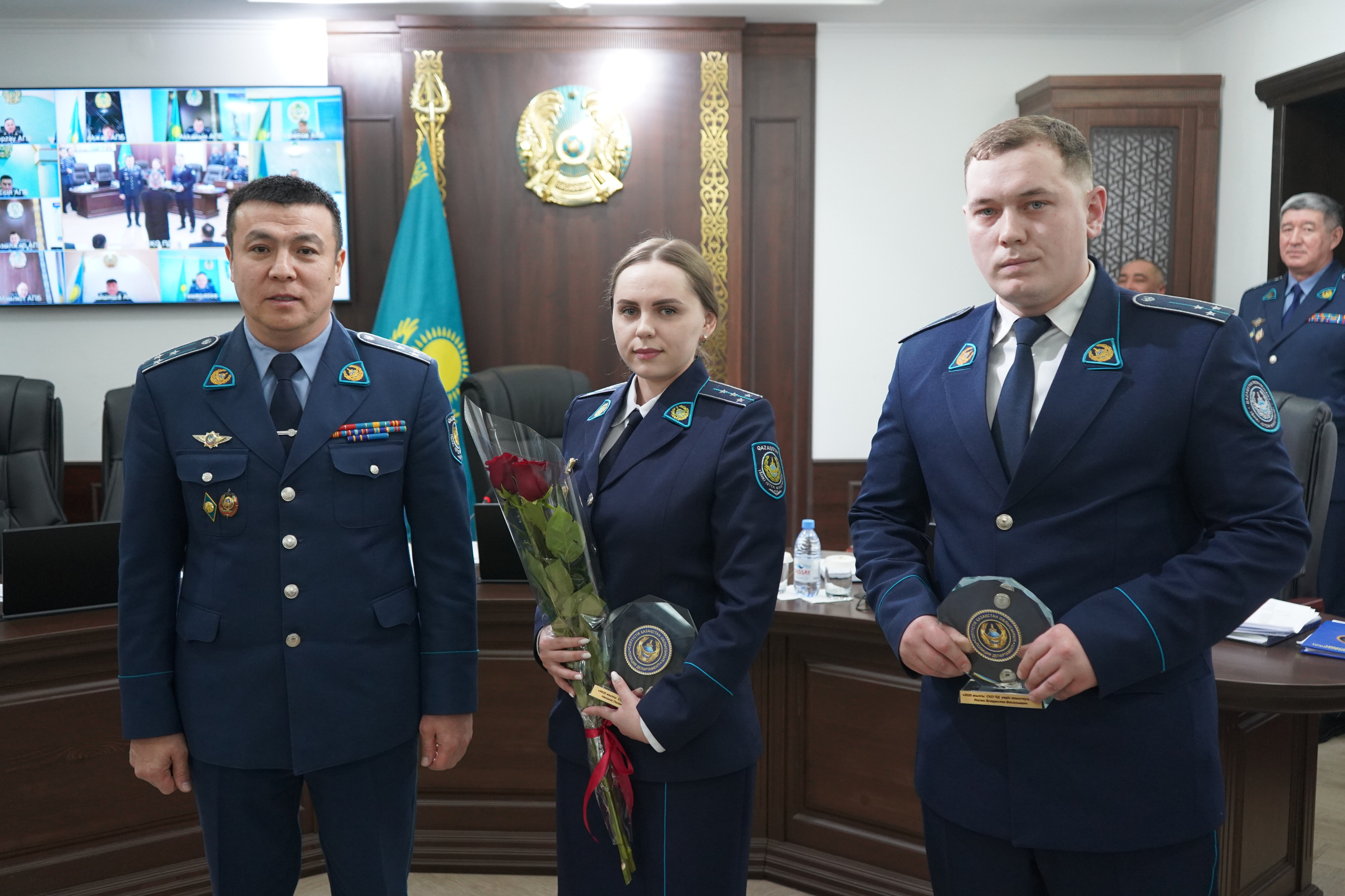 СҚО-да үздік тергеуші мен анықтаушы марапатталды