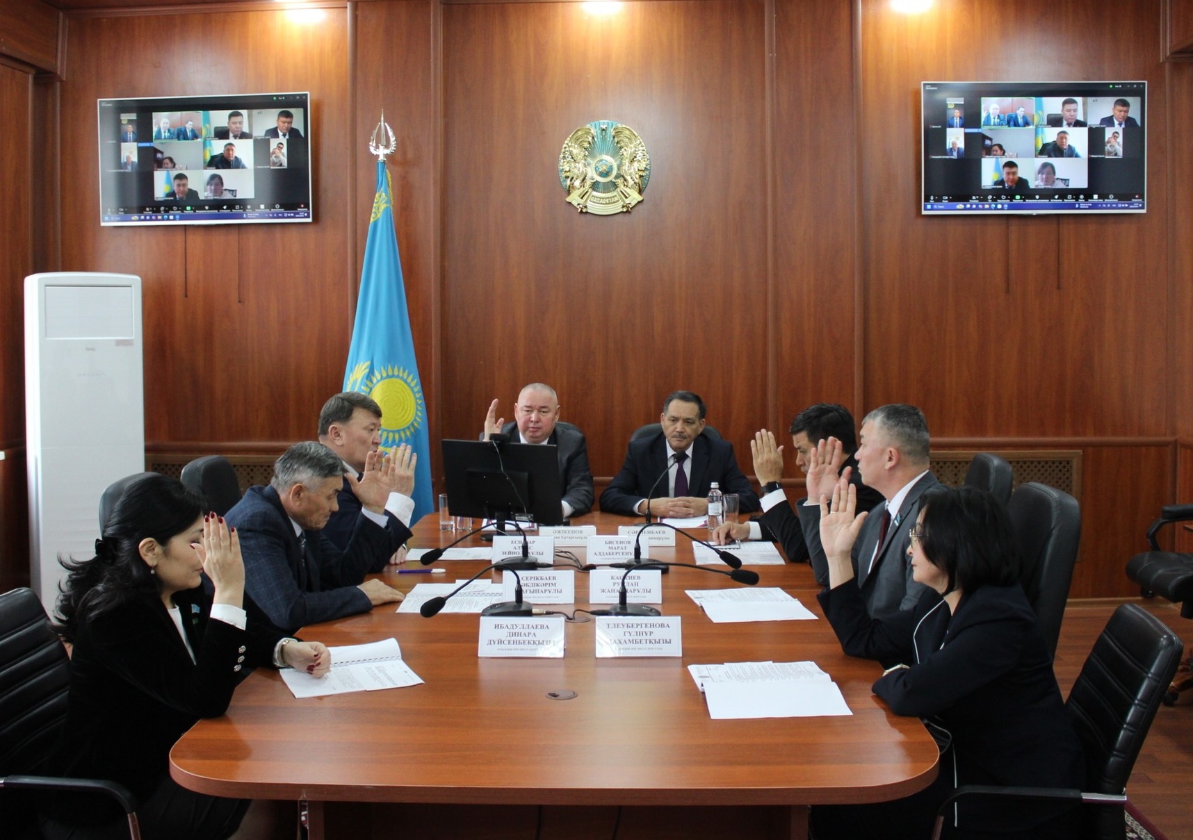 Аудандық мәслихаттың кезекті XLVI сессиясы өтті