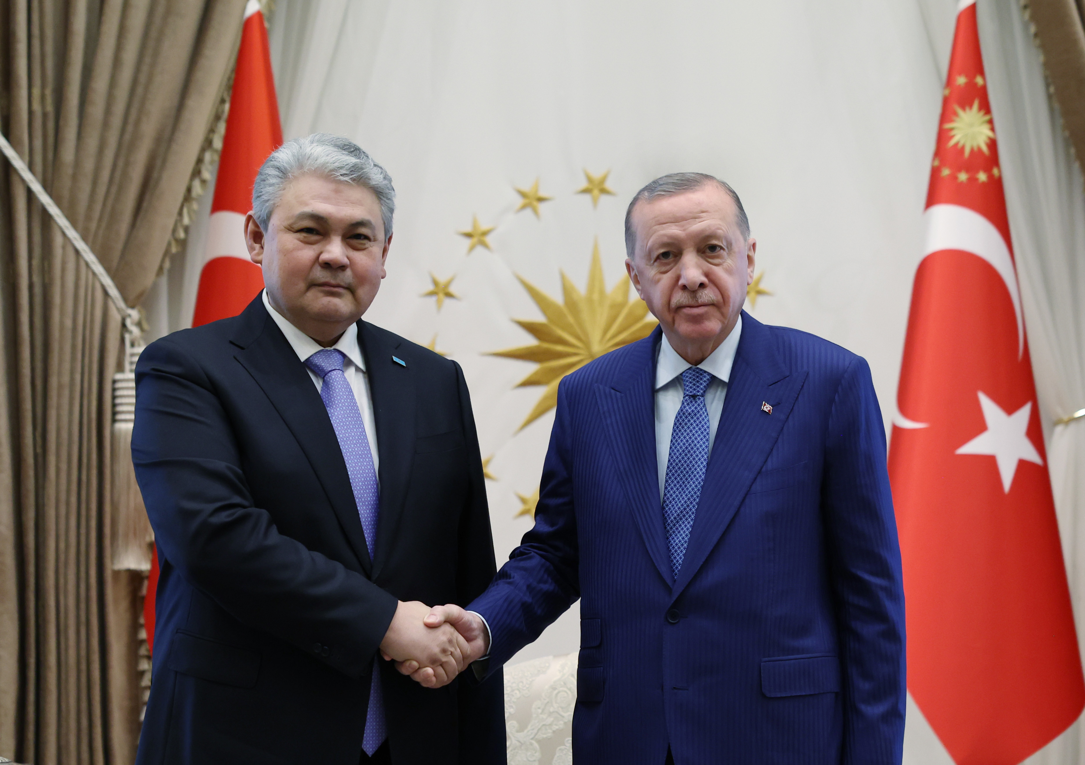 Kazakh Foreign Minister Received by the President of Türkiye