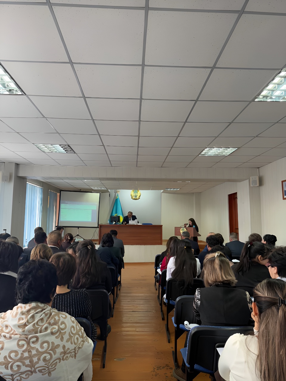 ЖҰМЫС ЖИНАЛЫСЫНЫҢ ӨТКЕНДІГІ ТУРАЛЫ