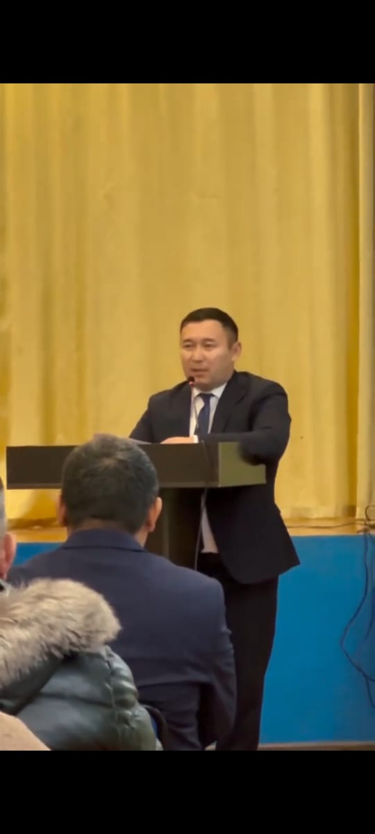 Встреча с акимом Курчумского района