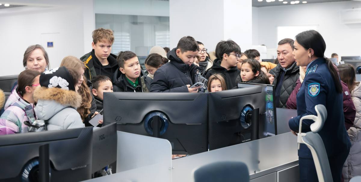 Қауіпсіздік балалар көзімен: оқушылар ІІМ-де болды