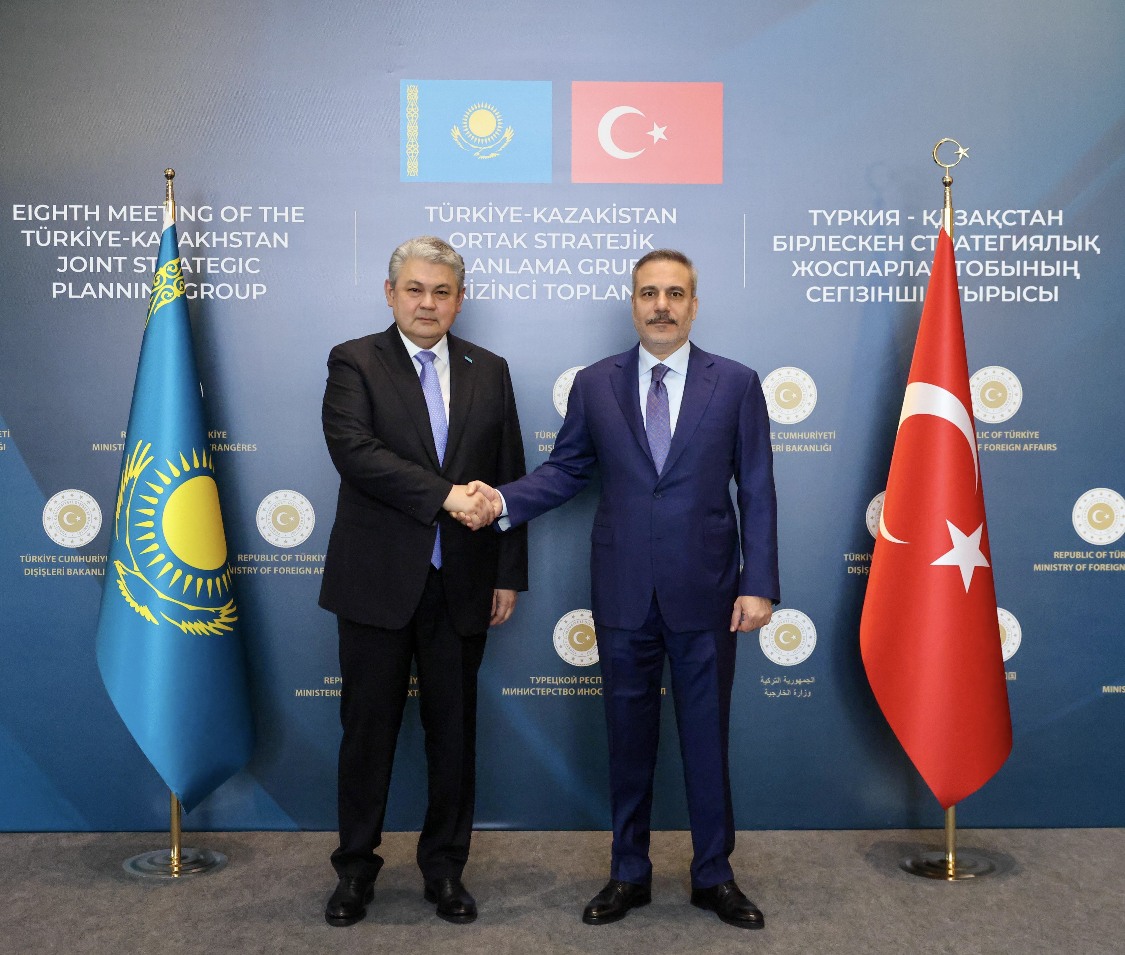 The 8th Meeting of the Kazakhstan- Türkiye Joint Strategic Planning Group Held in Ankara