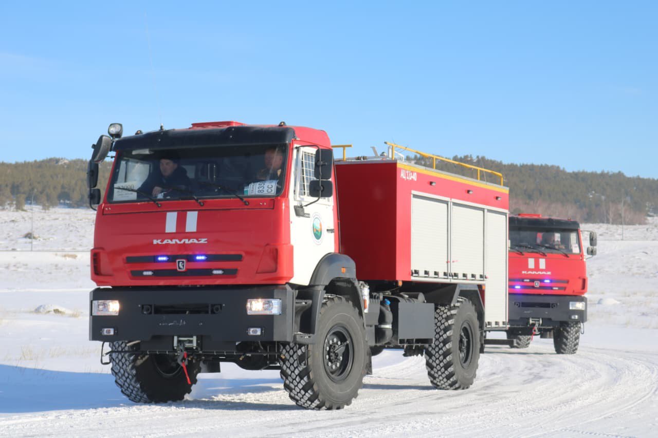 Өртке қарсы техника Баянауыл мемлекеттік ұлттық табиғи паркіне табысталды