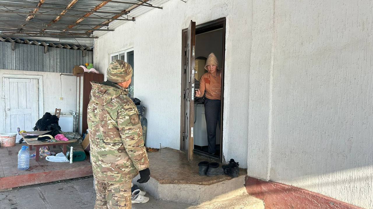 Меркі ауданында жылыту маусымындағы өрт қауіпсіздігі бойынша түсіндірме жұмыстары жүргізілді