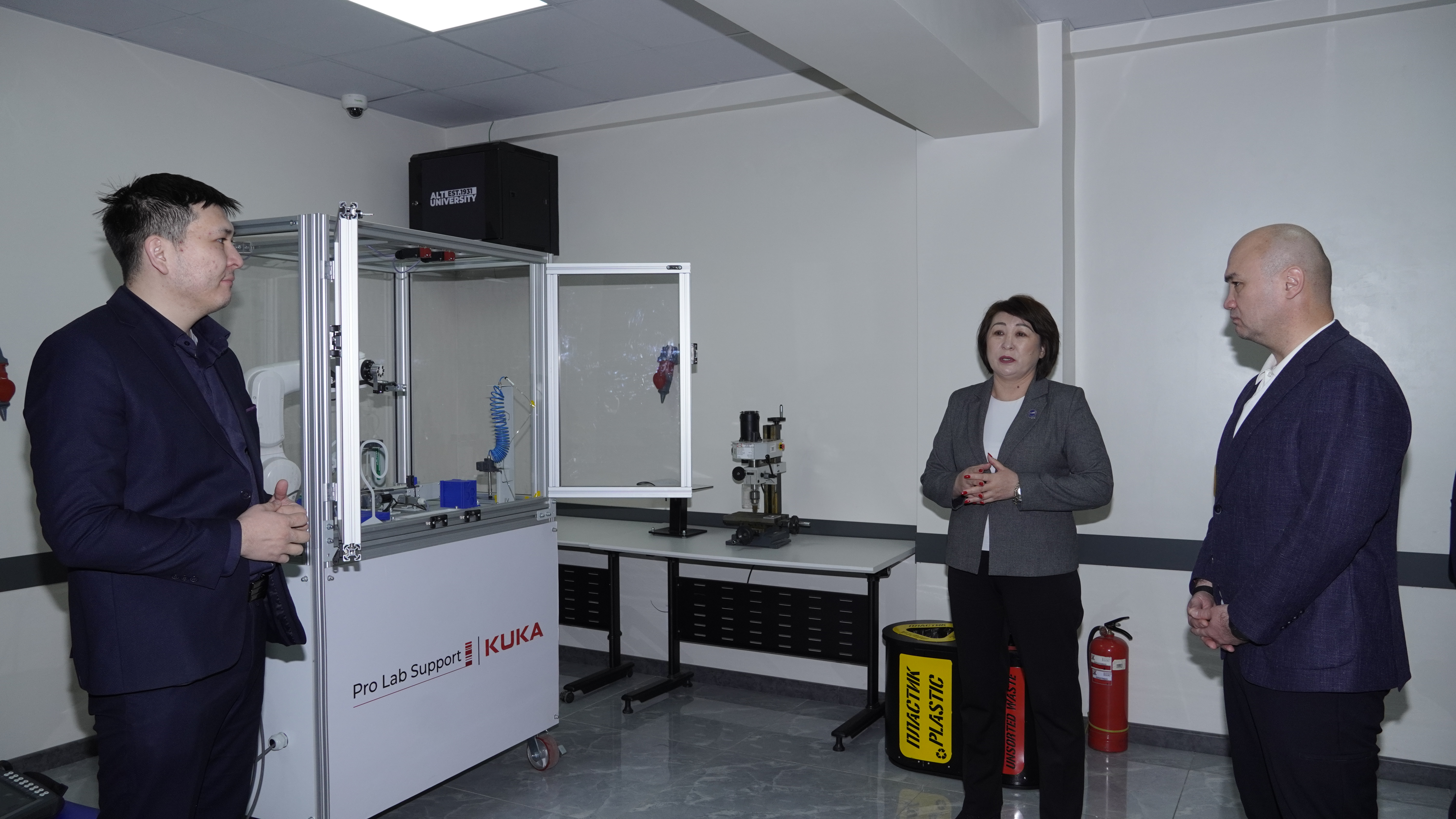 ALT университетінде жол саласы мамандарын даярлауға арналған оқу орталығы ашылды