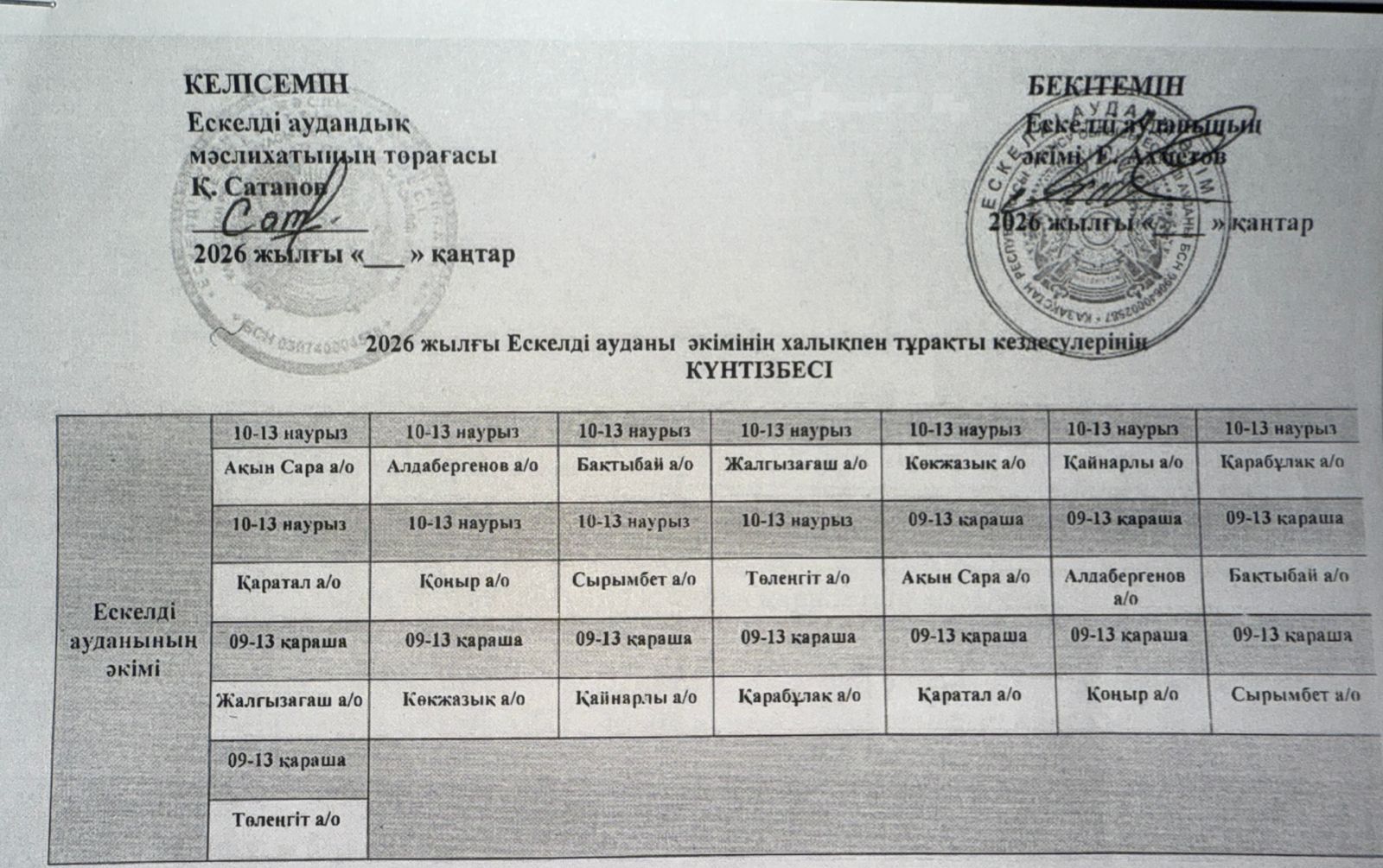 ХАБАРЛАНДЫРУ !