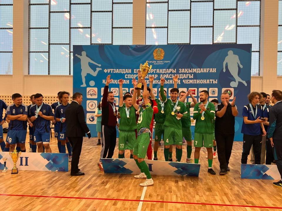 Ақтөбеде ашылған жаңа спорт кешенінде сурдо футзалдан ҚР чемпионаты өтті
