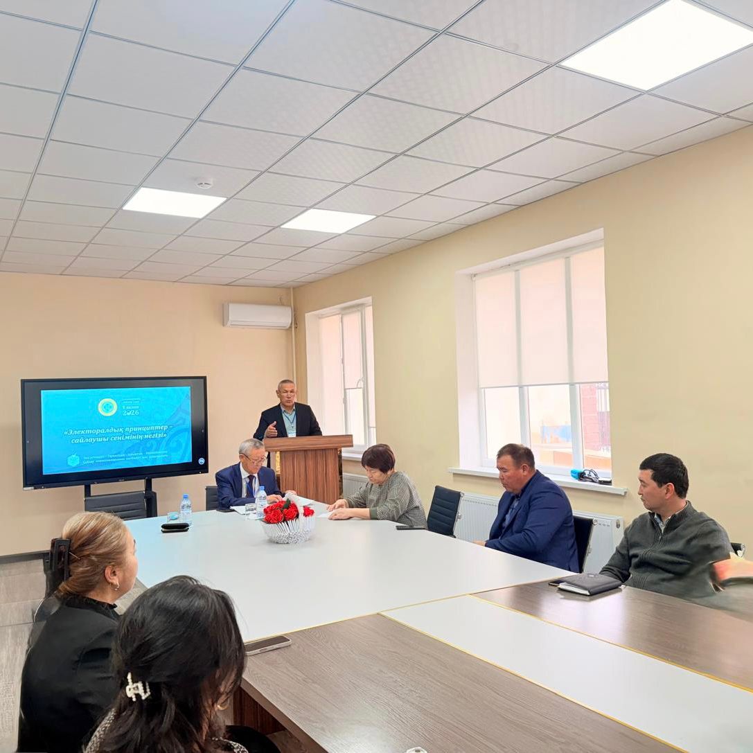 Жаңаөзен қалалық аумақтық сайлау комиссиясында бұқаралық ақпарат құралдары өкілдерімен кездесу өтті