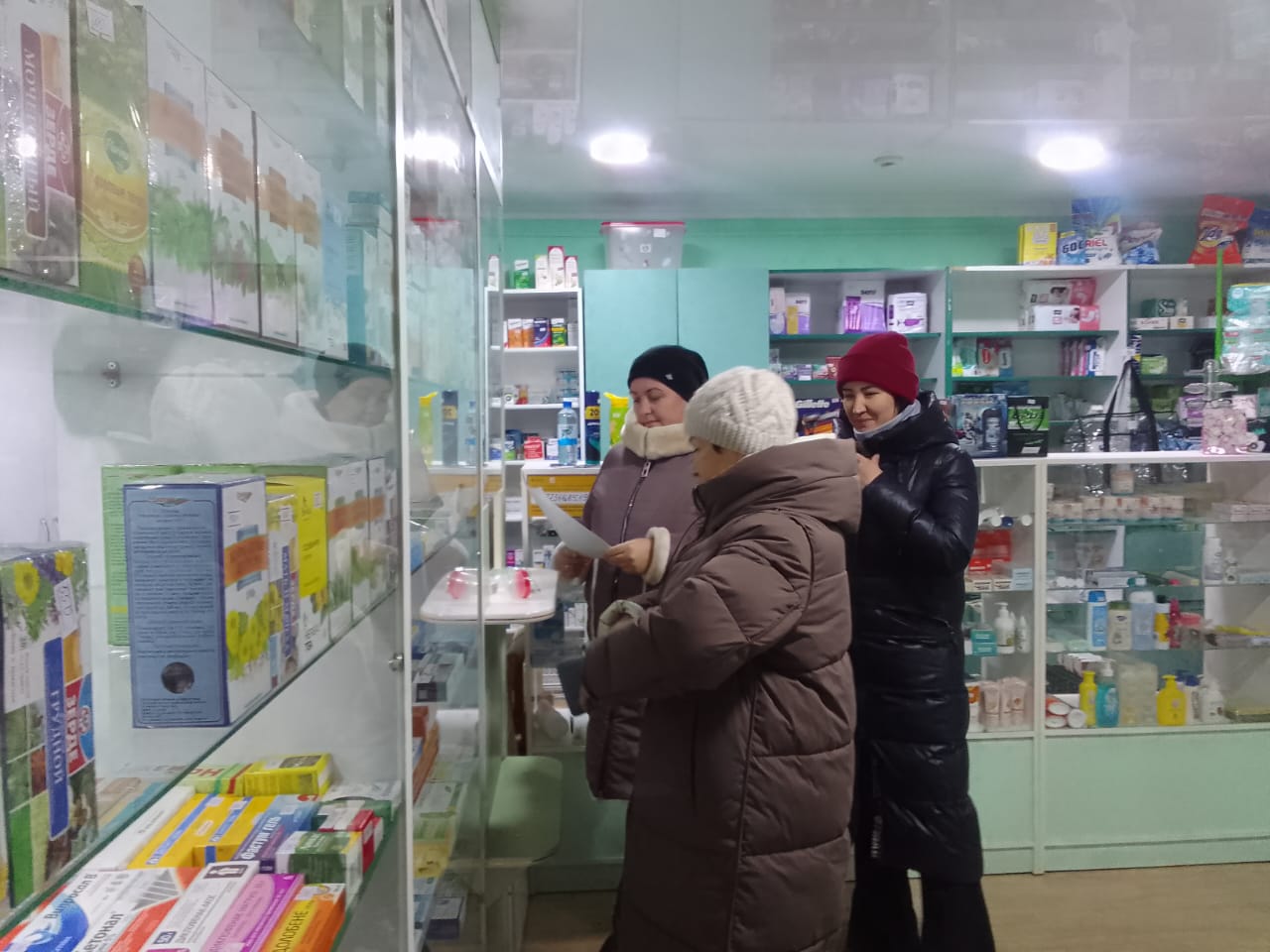 Денисов ауданындағы дәрілік заттардың бағасын қоғамдық бақылау