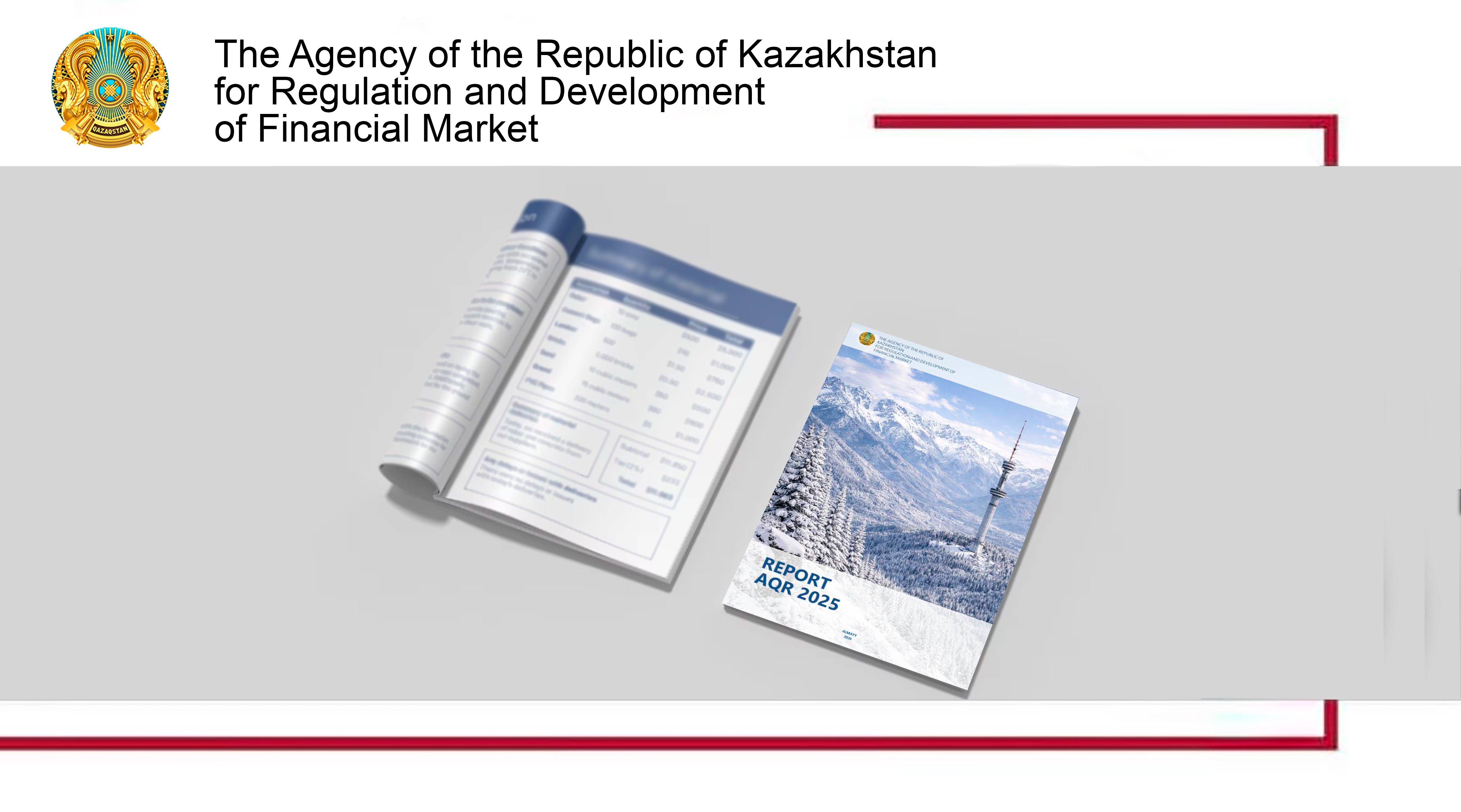 The Agency has presented the results of the 2025 regular AQR