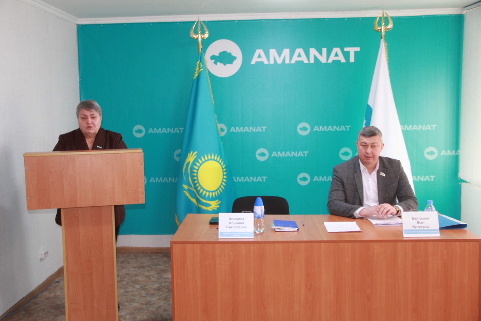 Аршалы кентінің сайлаушыларымен кездесу