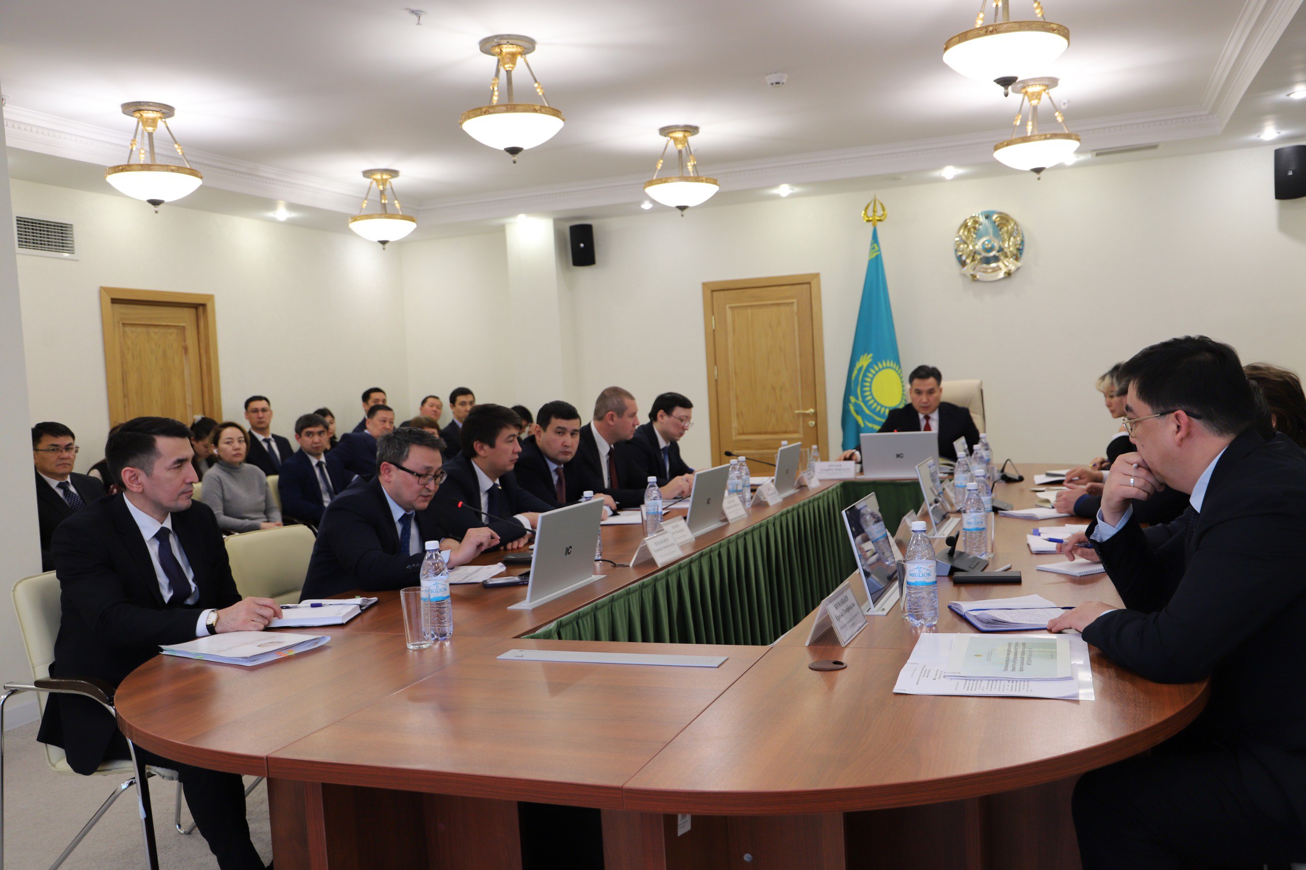 Еңбек министрлігінде «МАК» ӨСК» АҚ мен аумақтық департаменттердің қызмет қорытындылары талқыланды