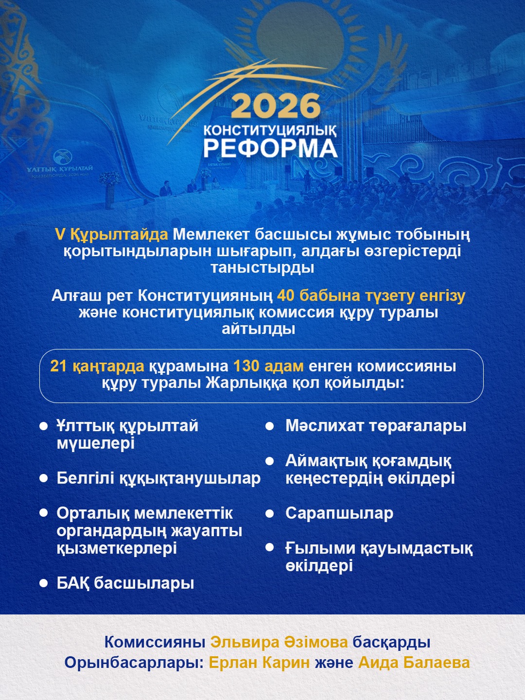 Конституциялық реформа 2026