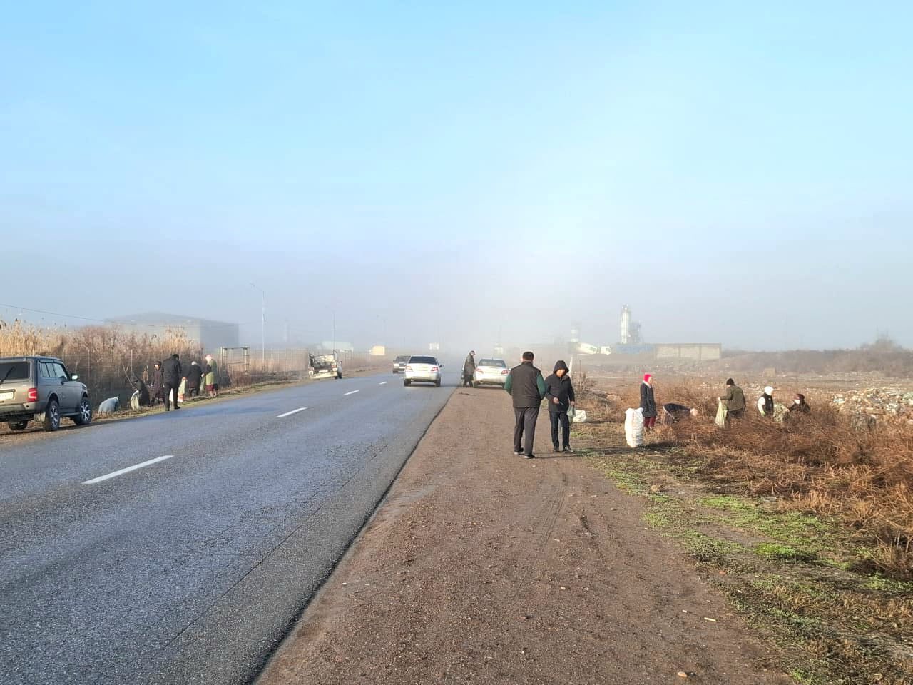 ТҮРКІСТАН: ЖЕТІСАЙДА «ТАЗА ҚАЗАҚСТАН» ЭКОЛОГИЯЛЫҚ ШАРАСЫ АЯСЫНДАҒЫ ЖҰМЫСТАР КҮШЕЙТІЛУДЕ
