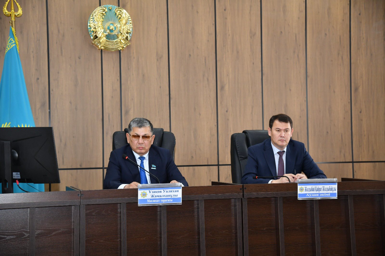 АУДАНДЫҚ МӘСЛИХАТТЫҢ КЕЗЕКТІ СЕССИЯСЫ ӨТТІ