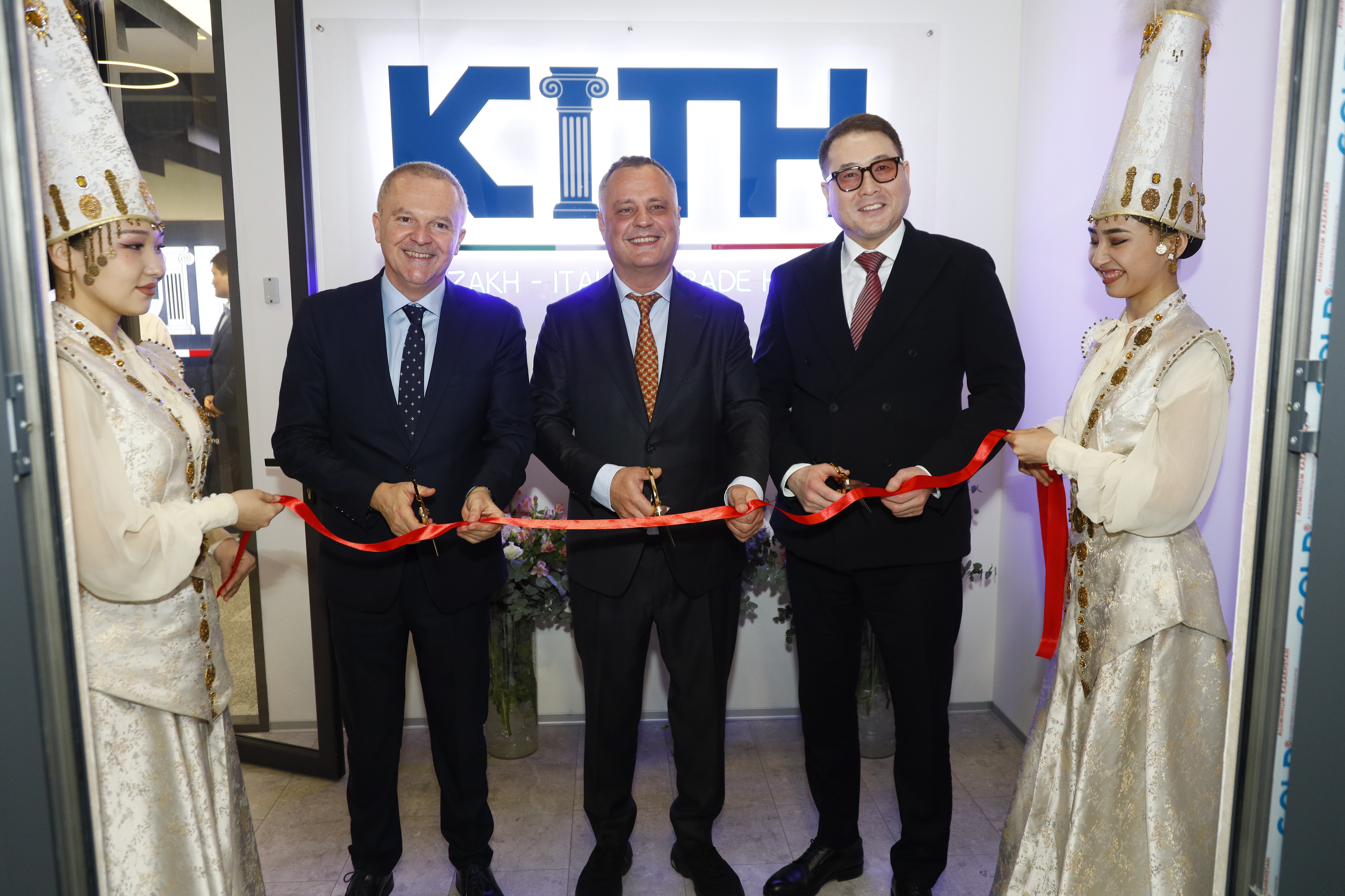Алматыда Қазақстан–Италия сауда үйі  салтанатты түрде ашылды