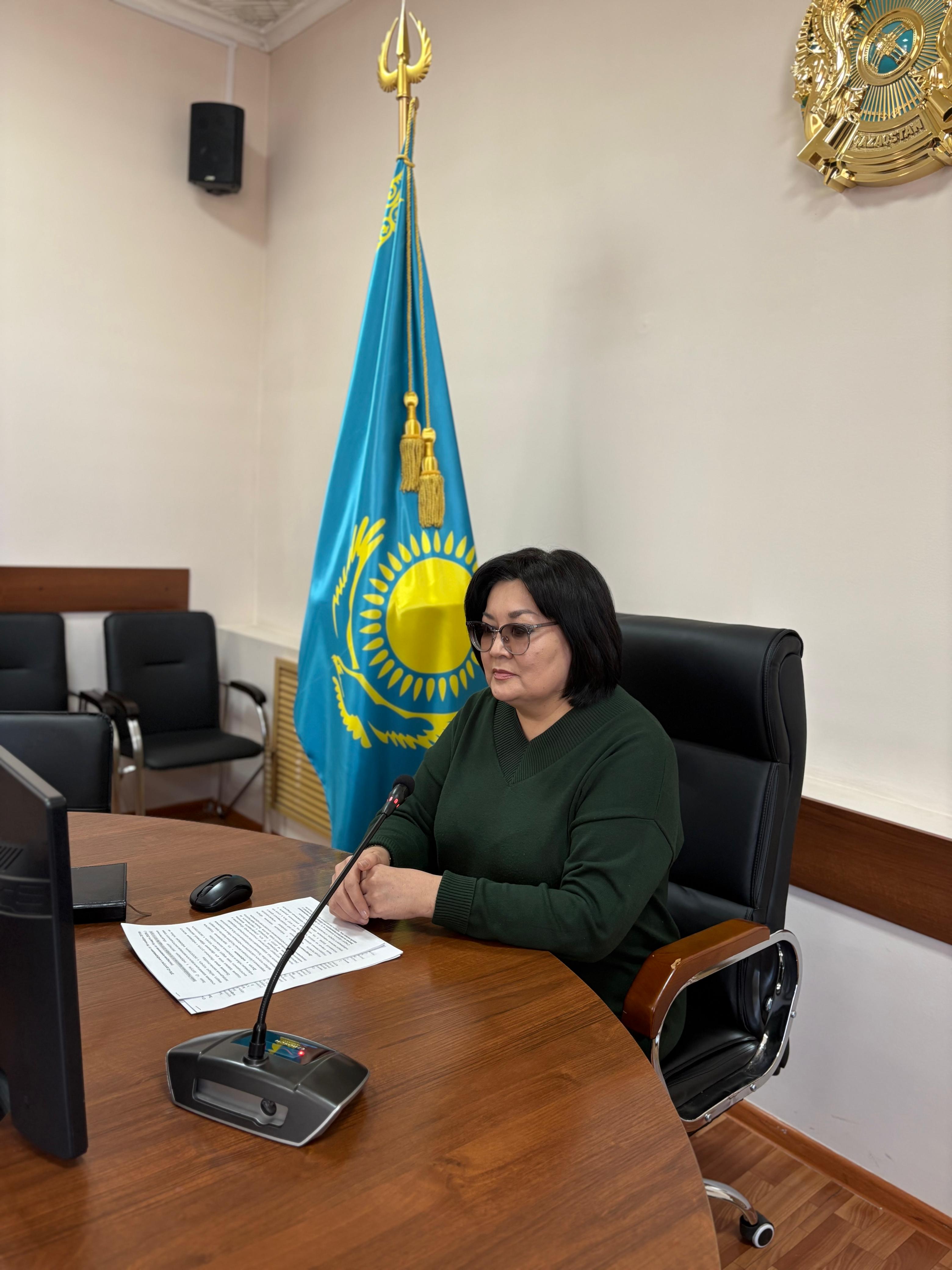 Қарағанды облысының аумақтық санитариялық-эпидемиологиялық бақылау басқармаларына арналған құқықтық жалпы білім беру дәрісі өтті