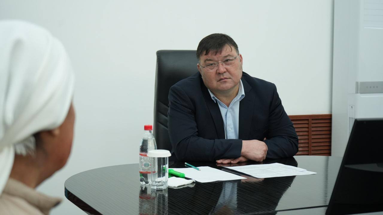 АУДАН ӘКІМІНІҢ ЖЕКЕ ҚАБЫЛДАУЫ ӨТТІ