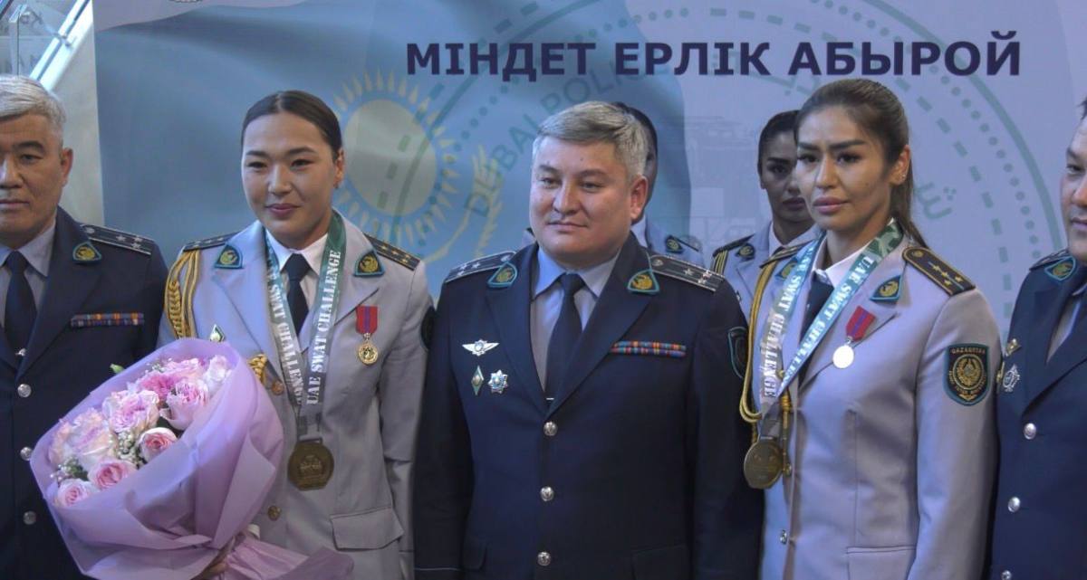 Алматыда Tomiris құрамасының жауынгерлеріне құрмет көрсетілді