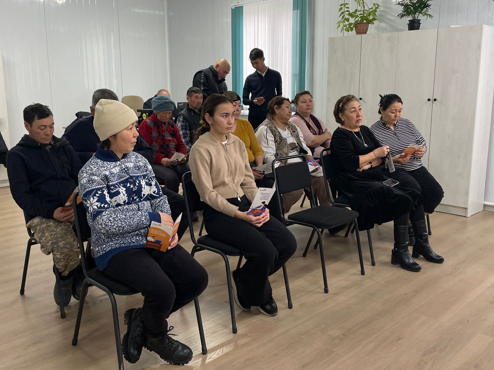 Бүгін Мансап орталығының мамандары Балпық ауылдық округінің тұрғындарымен кездесу өткізді