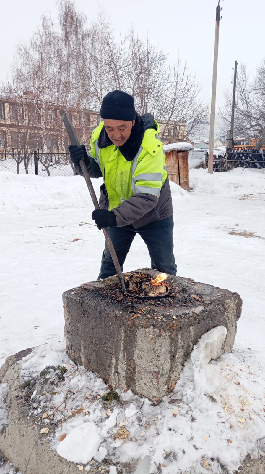 Октябрьский кентінде Масленица мерекесіне дайындық өтті