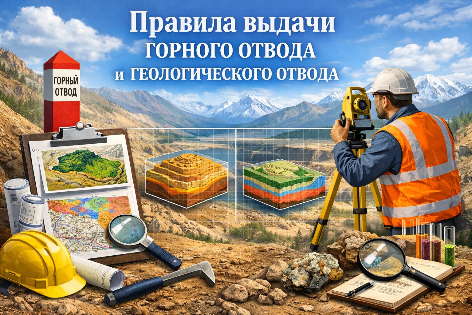 Геологиялық және тау-кендік бөлуді беру және қайта рәсімдеу