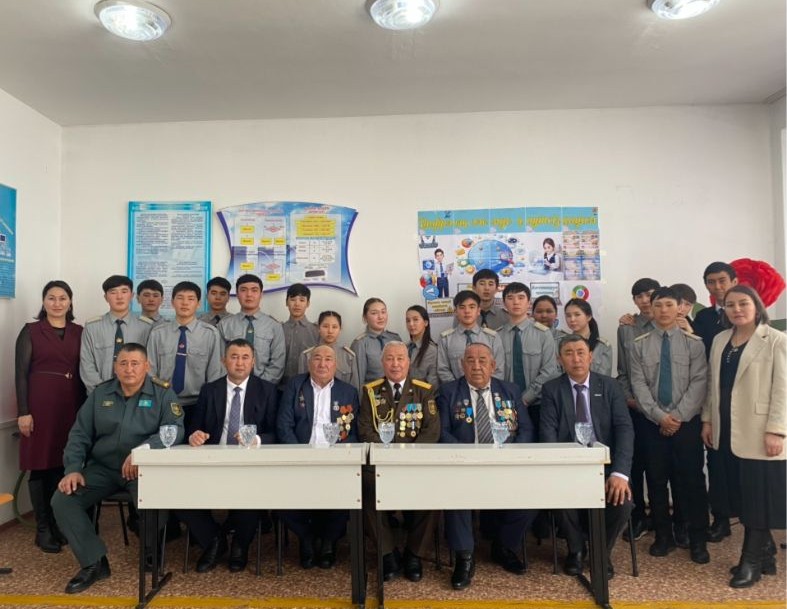 Ауған соғысының ардагерлеріне құрмет.