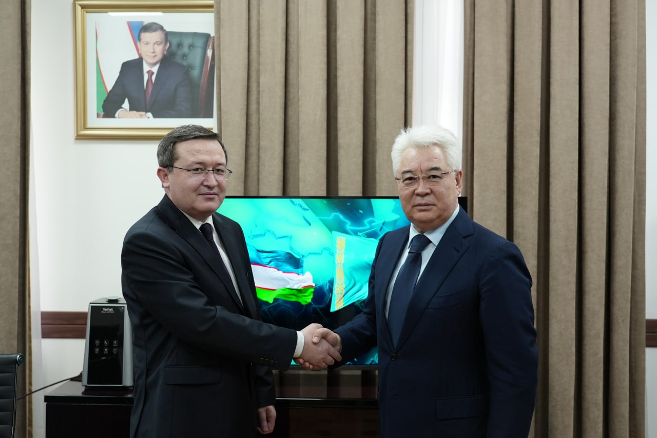 Елші Өзбекстанның Бизнес-омбудсмені А. Буриевпен кездесті