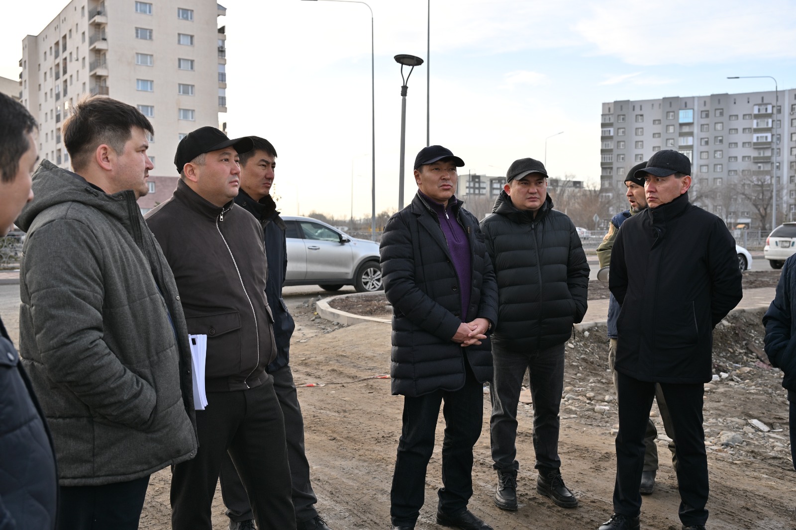 Қала әкімі Ернат Бәзіл құрылыс нысандарын аралады