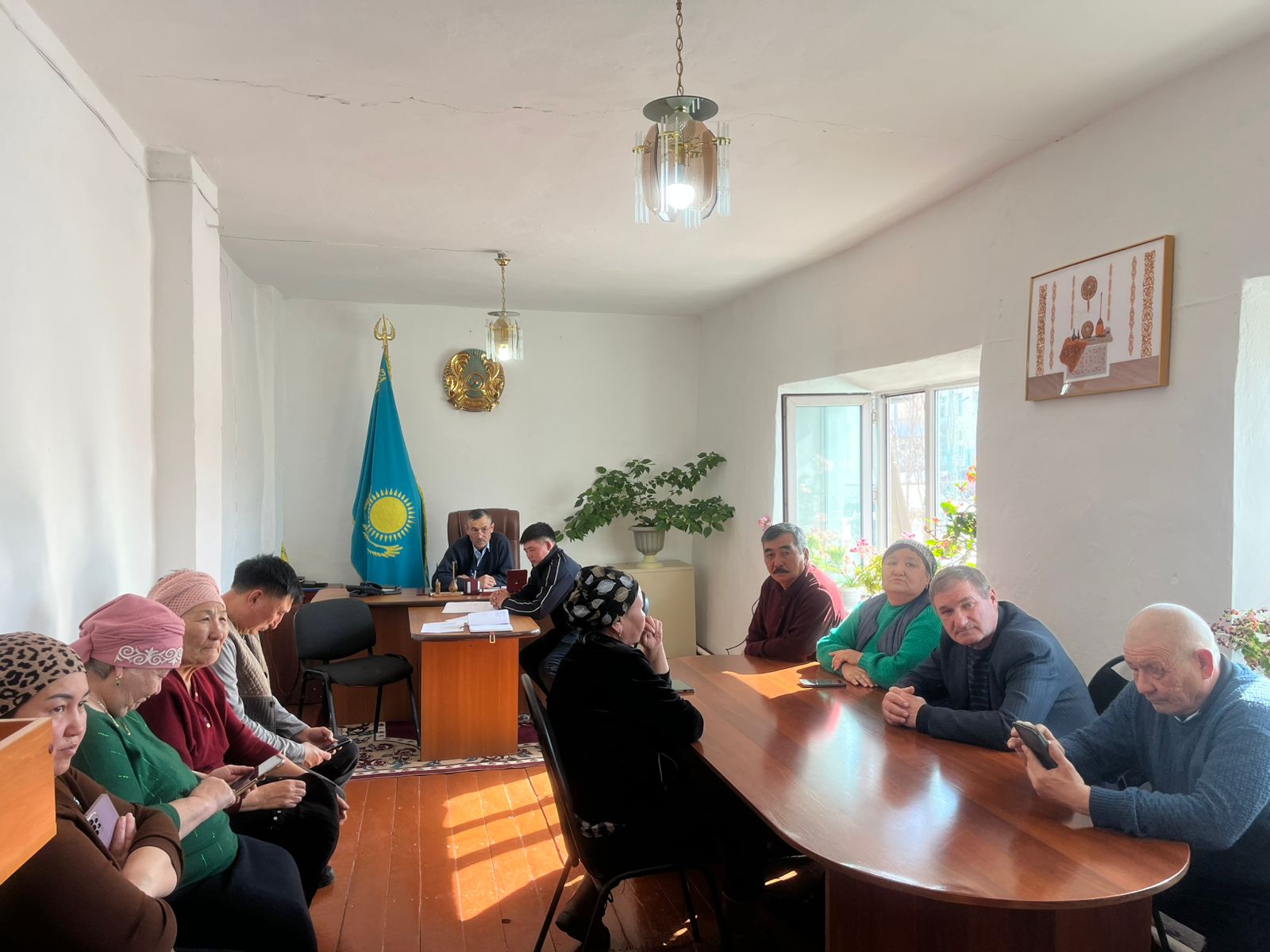 Көктерек ауылдық округі бойынша 2026жылғы өрт қауіпті кезеңге дайындық жұмыстарын жүргізу мақсатында ауыл әкімдігінде жиын өтті.