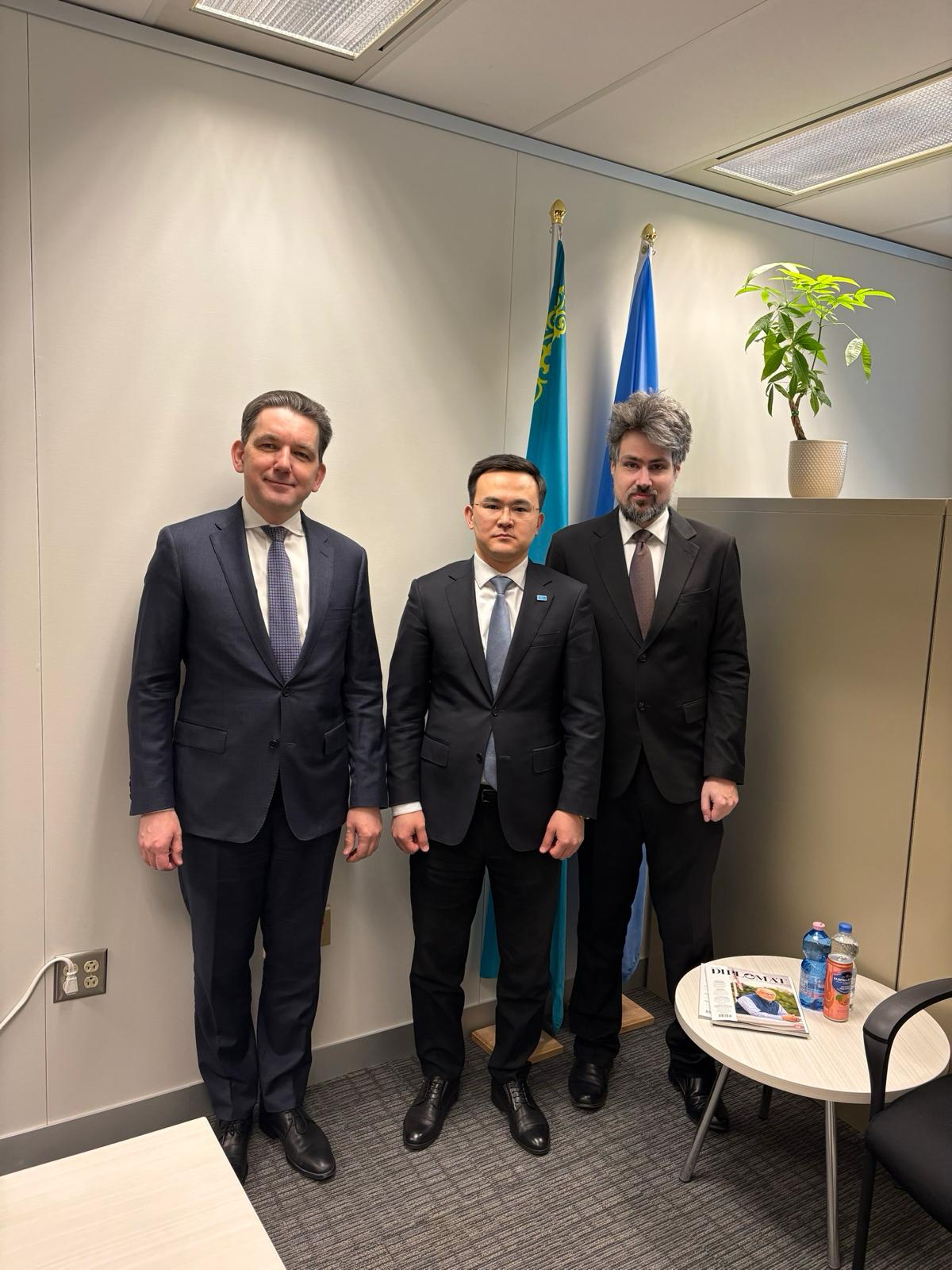 ИКАО жанындағы Ресей өкілімен кездесу өтті