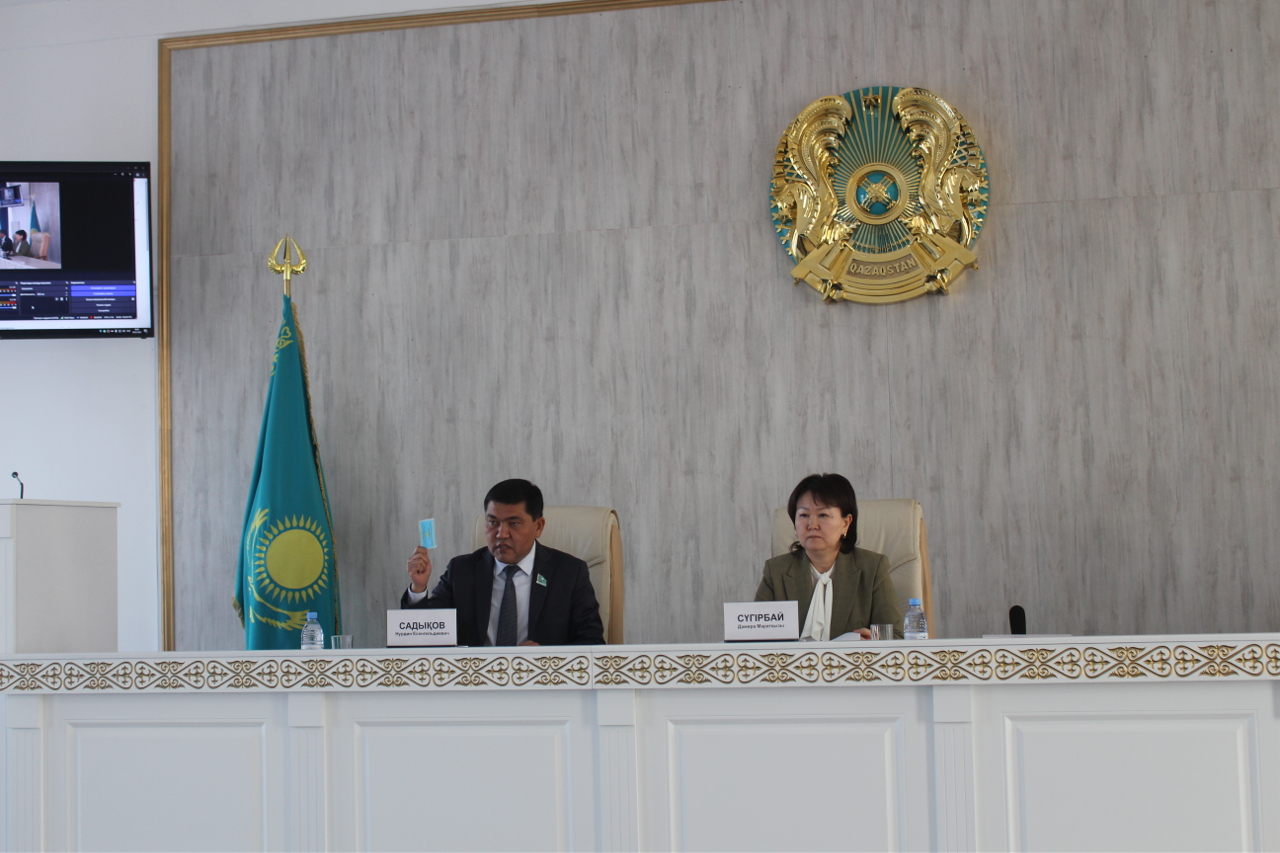 Аудандық мәслихаттың кезектен тыс алпысыншы сессиясы