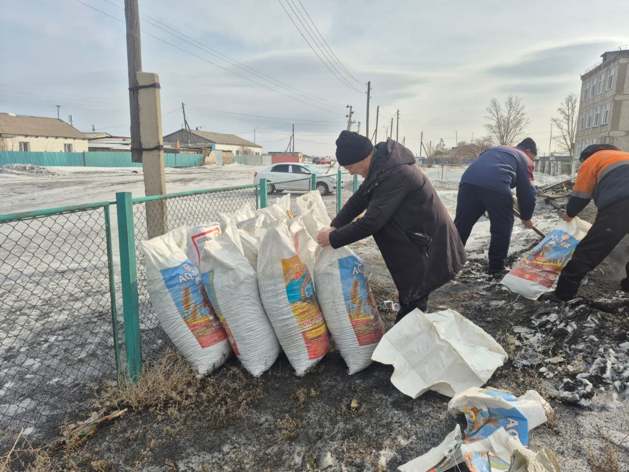 Ертіс ауылдық округінде су тасқынына қарсы іс-шаралар қарқынды жүргізілуде.