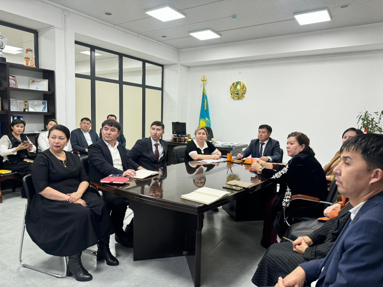 Департамент тарапынан білім бөлімдеріне жоспарлы тексеру жүргізілді