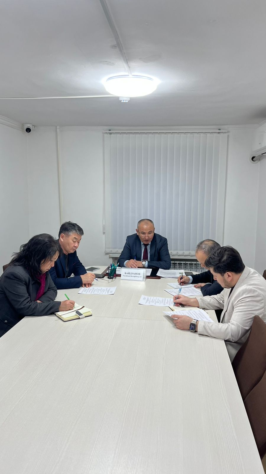 Республикалық референдумды ұйымдастыру мәселелері бойынша Тараз қалалық аумақтық референдум комиссиясының отырысы өтті