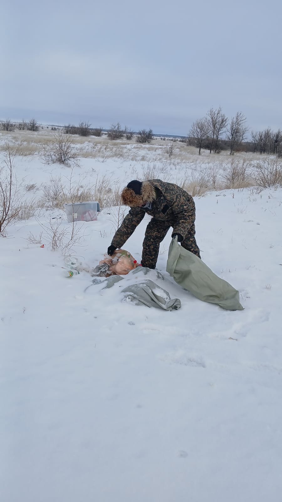 Жол бойындағы қоқыстарды жинау жұмыстары жүргізілді