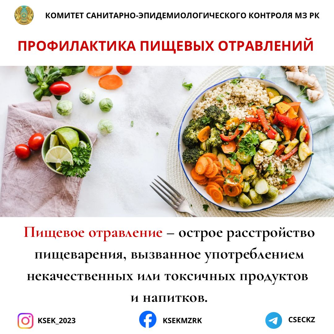 Профилактика пищевых отравлений