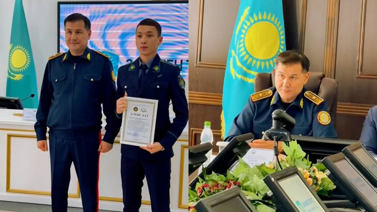 Начальник Департамента полиции с рабочей поездкой посетил Хромтауский район